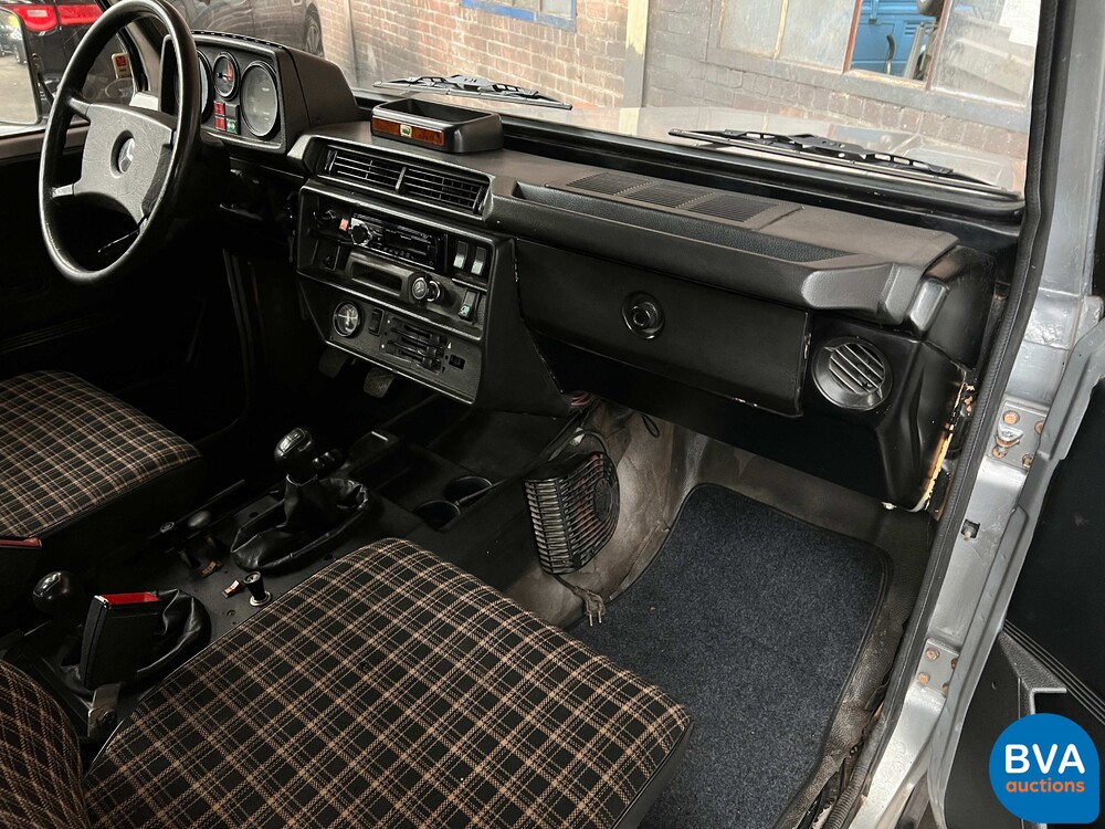 Mercedes-Benz 300GD Turbo Barndoors G-Klasse 125 PS 1980, P-061-DS.