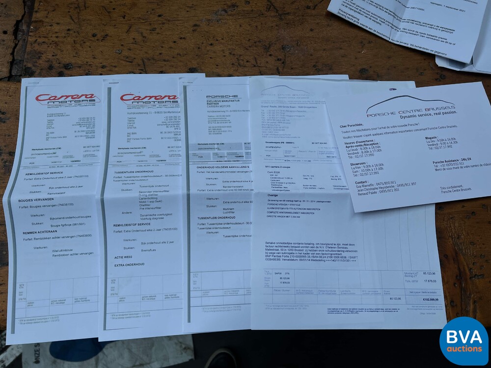 Porsche 911 Carrera Coupé 3.4 349 PS 2014, N-422-BD.