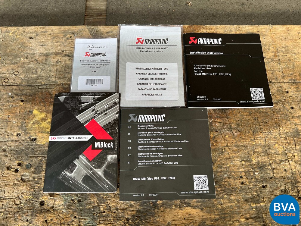 BMW M8 Competition Gran Coupé G-Power 820pk 2019 Akrapovic, L-145-HJ.