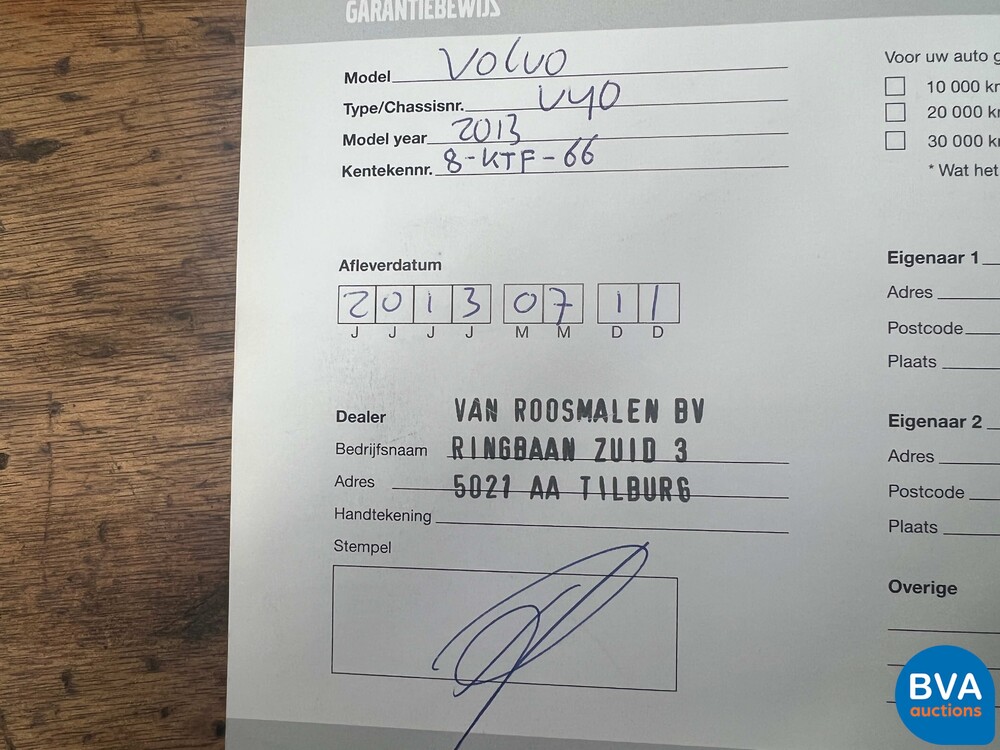 Volvo V40 D2 R-Design 114pk 2013 -Org. NL-, 8-KTF-66