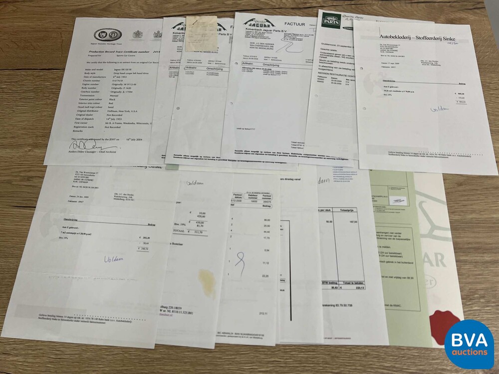 Jaguar XK120 SE DHC 182pk 1954, AR-16-26