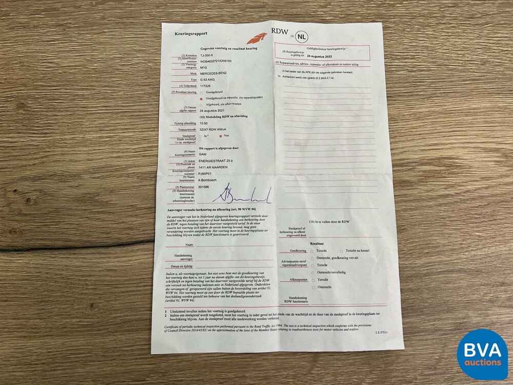 Mercedes-Benz G63 AMG G-Klasse 2013, TJ-300-X