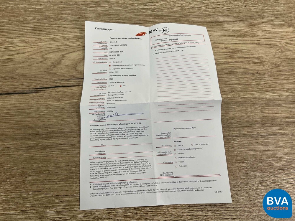 Mercedes-Benz GLA200 AMG CDI GLA-Klasse 136pk 2014, SX-617-S