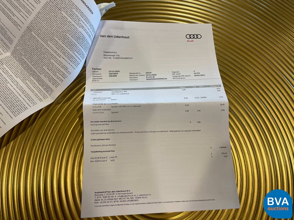 Audi RS6 Avant 4.0 TFSI Quattro Performance Pro Line Plus 605pk 2017, H-115-JD