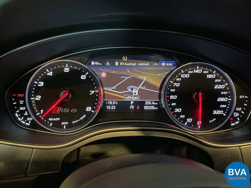 Audi RS6 Avant 4.0 TFSI Quattro Performance Pro Line Plus 605pk 2017, H-115-JD