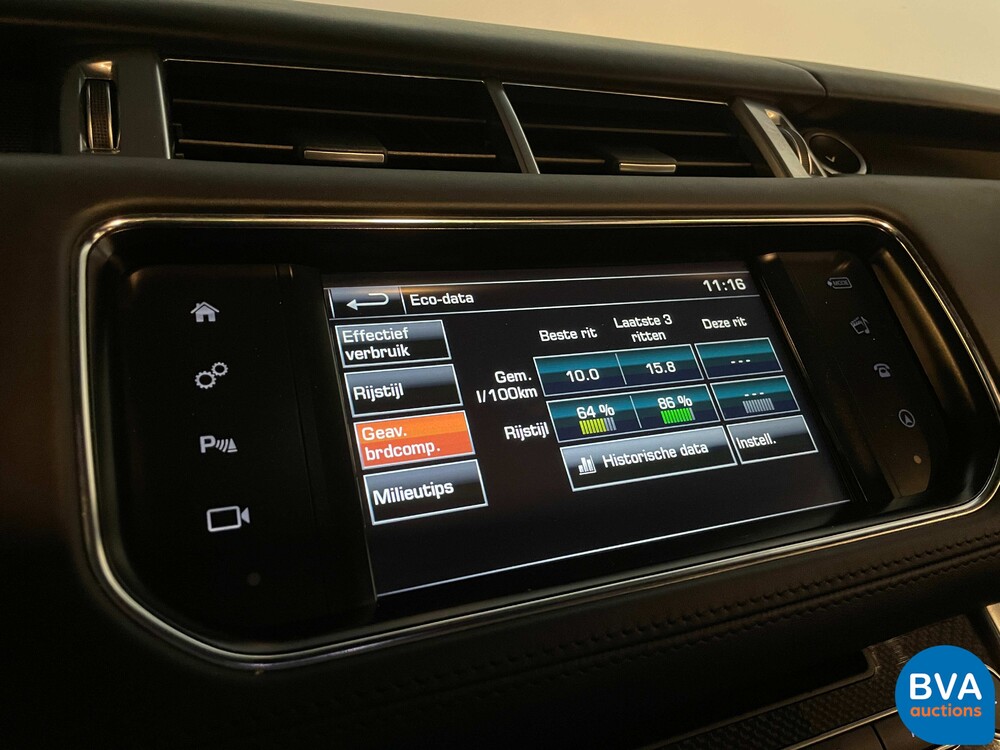 Land Rover Range Rover Sport SVR 5.0 V8 Supercharged 551pk 2016 -Org. NL-, JB-070-G