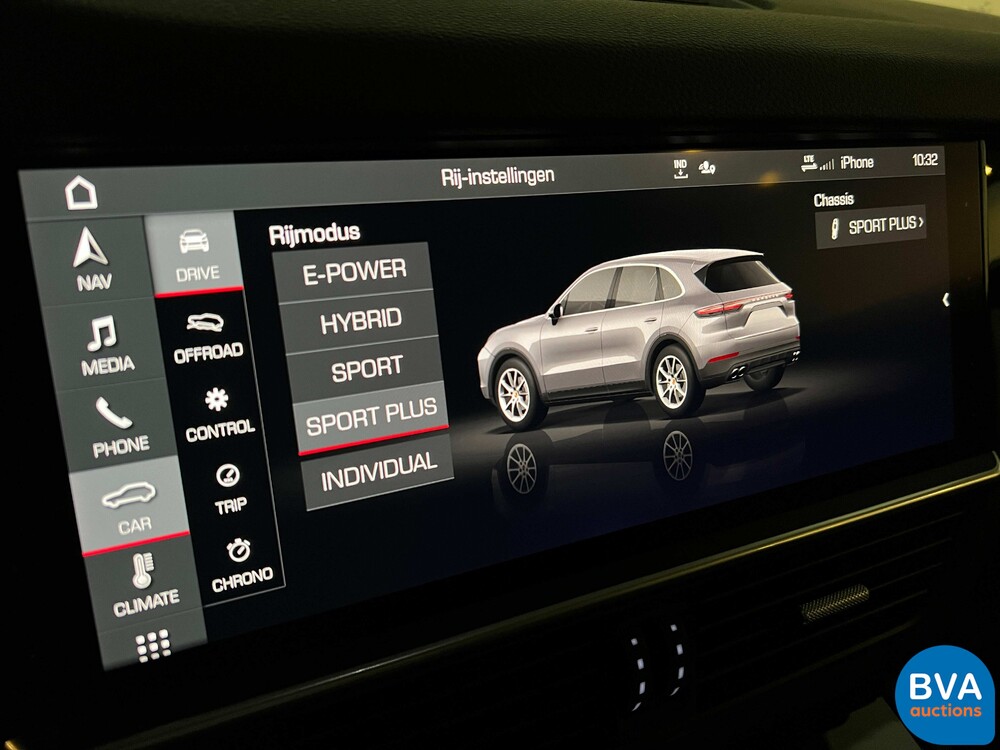 Porsche Cayenne 3.0 E-Hybrid Sportchrono 462pk 2021 Plug-In Hybride -Org. NL-, L-005-FN