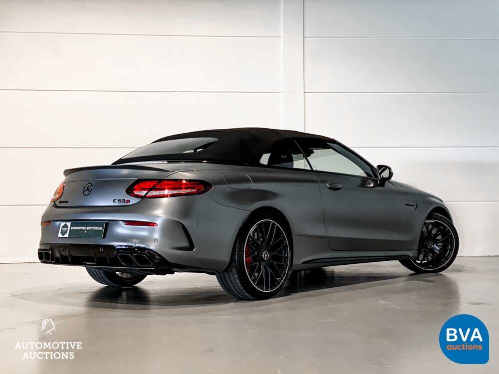 Mercedes-Benz C63s AMG 4.0 V8 Cabriolet C-klasse 510pk 2020 FACELIFT, K-129-DL