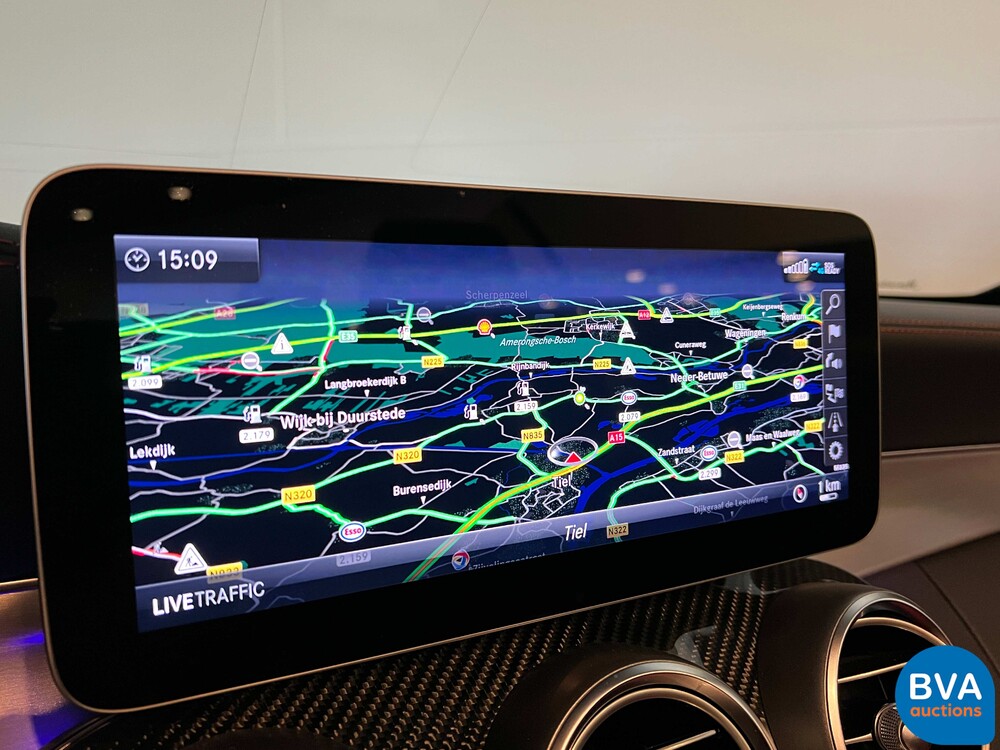 Mercedes-Benz C63s AMG 4.0 V8 Cabriolet C-klasse 510pk 2020 FACELIFT, K-129-DL