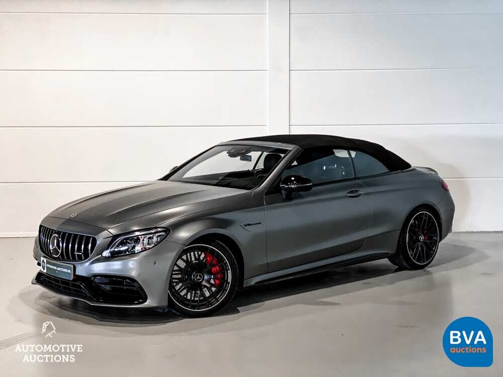 Mercedes-Benz C63s AMG 4.0 V8 Cabriolet C-klasse 510pk 2020 FACELIFT, K-129-DL