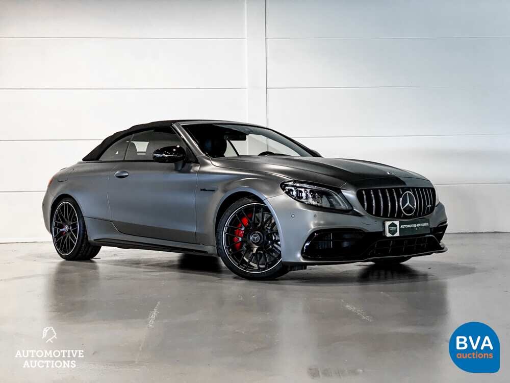 Mercedes-Benz C63s AMG 4.0 V8 Cabriolet C-klasse 510pk 2020 FACELIFT, K-129-DL
