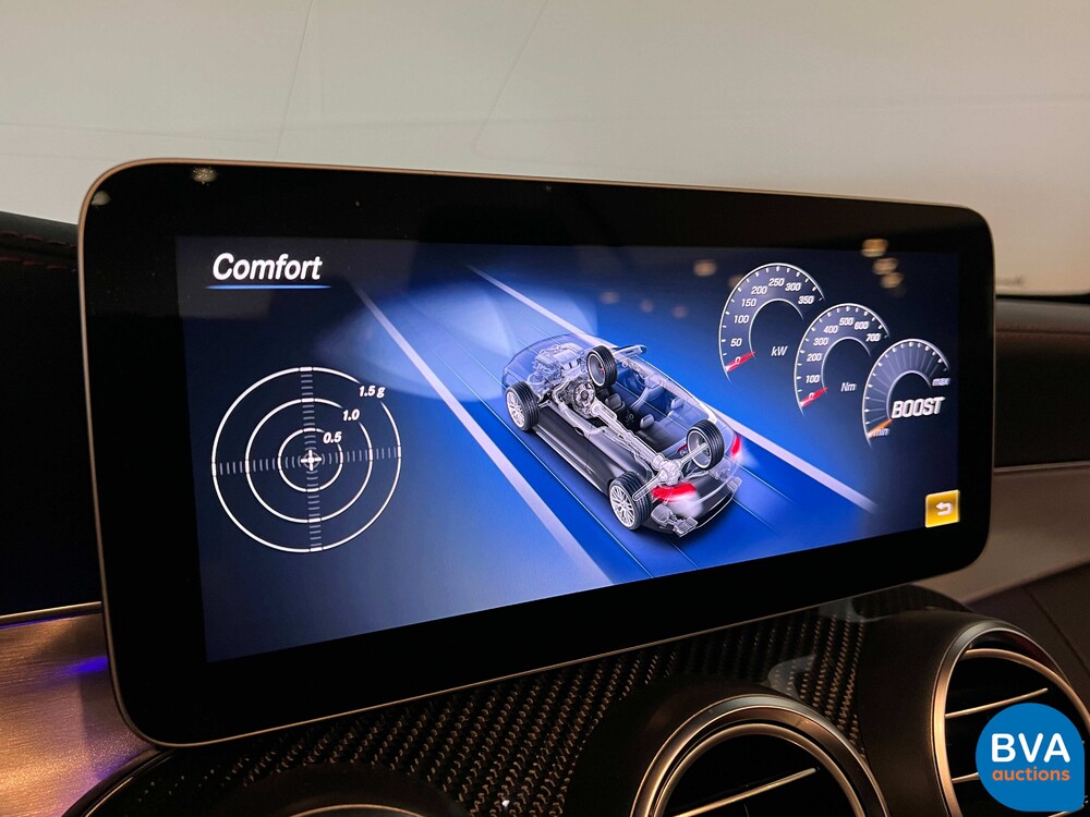 Mercedes-Benz C63s AMG 4.0 V8 Cabriolet C-klasse 510pk 2020 FACELIFT, K-129-DL