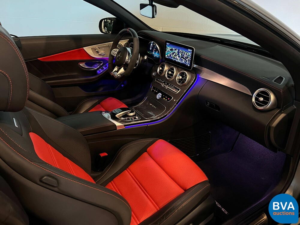 Mercedes-Benz C63s AMG 4.0 V8 Cabriolet C-klasse 510pk 2020 FACELIFT, K-129-DL