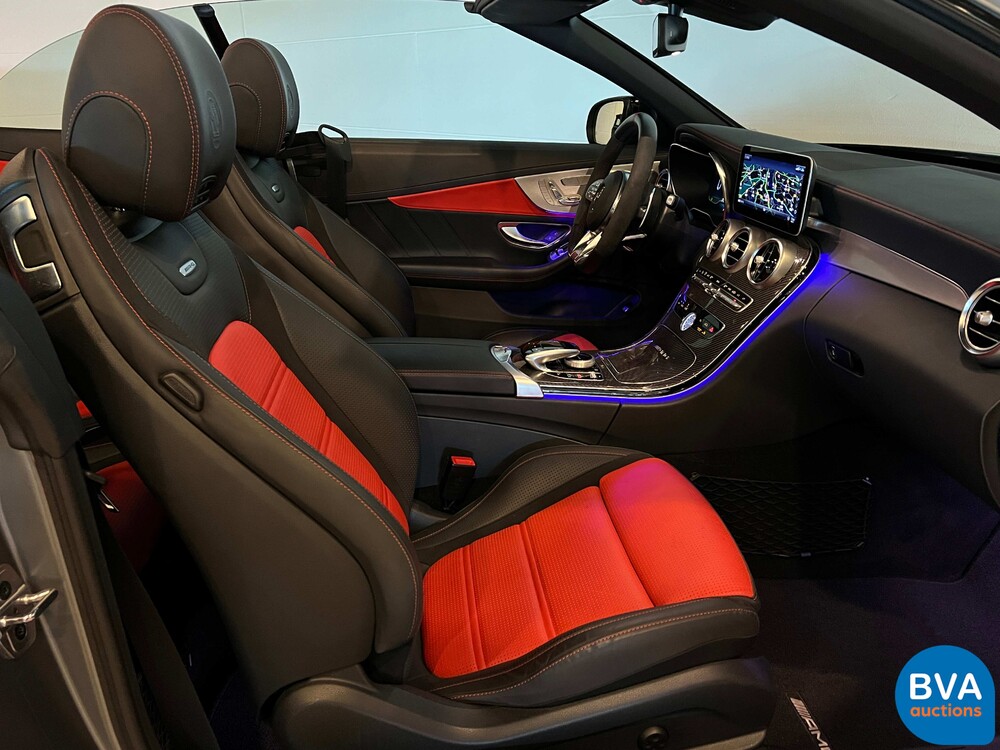 Mercedes-Benz C63s AMG 4.0 V8 Cabriolet C-klasse 510pk 2020 FACELIFT, K-129-DL