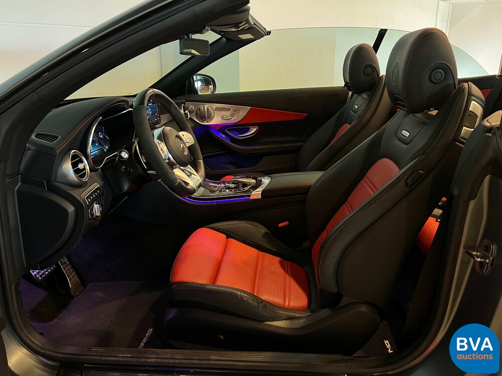 Mercedes-Benz C63s AMG 4.0 V8 Cabriolet C-klasse 510pk 2020 FACELIFT, K-129-DL