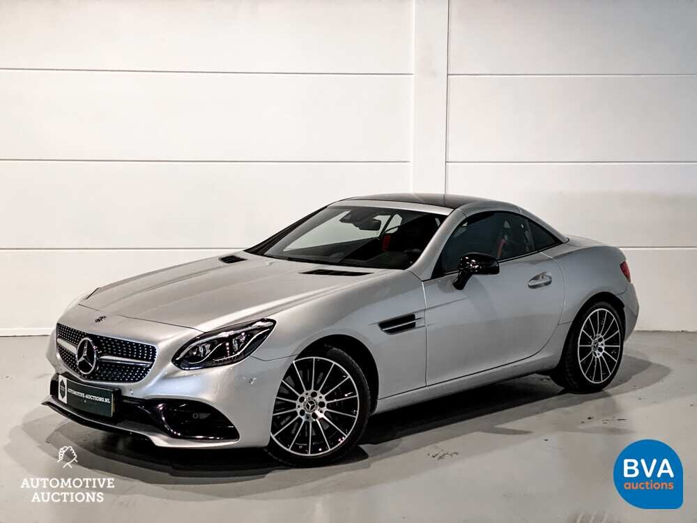 Mercedes-Benz SLC180 Roadster AMG Night Pakket Cabriolet 156pk 2018 -Org. NL-, RT-742-H