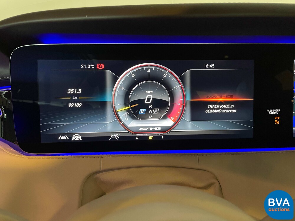 Mercedes-Benz S63 AMG Coupé 4Matic+ 612pk 2020 -Org.NL- FACELIFT, H-270-DR