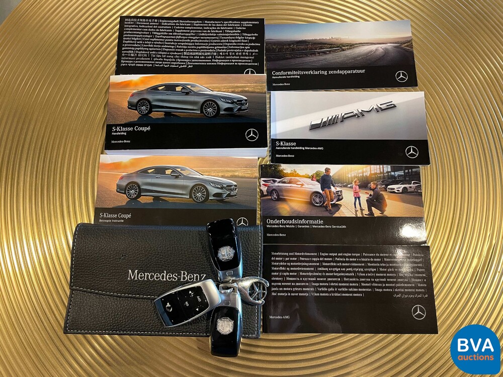 Mercedes-Benz S63 AMG Coupé 4Matic+ 612pk 2020 -Org.NL- FACELIFT, H-270-DR