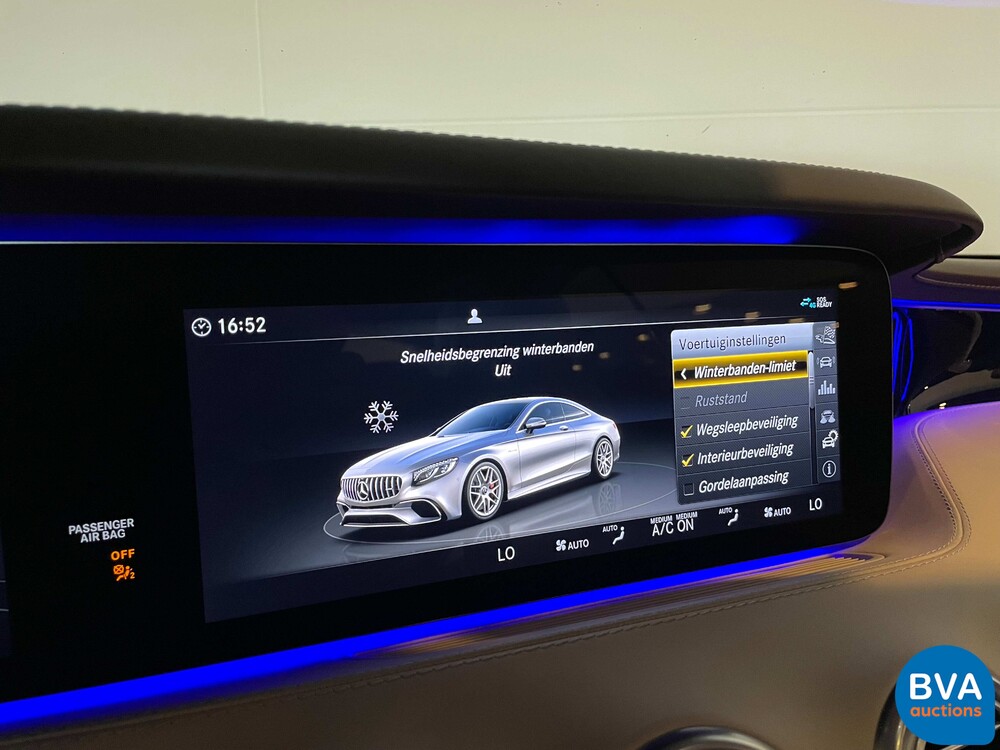 Mercedes-Benz S63 AMG Coupé 4Matic+ 612pk 2020 -Org.NL- FACELIFT, H-270-DR