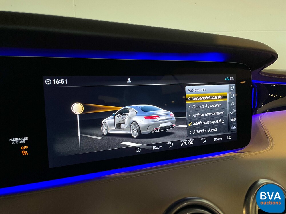 Mercedes-Benz S63 AMG Coupé 4Matic+ 612pk 2020 -Org.NL- FACELIFT, H-270-DR