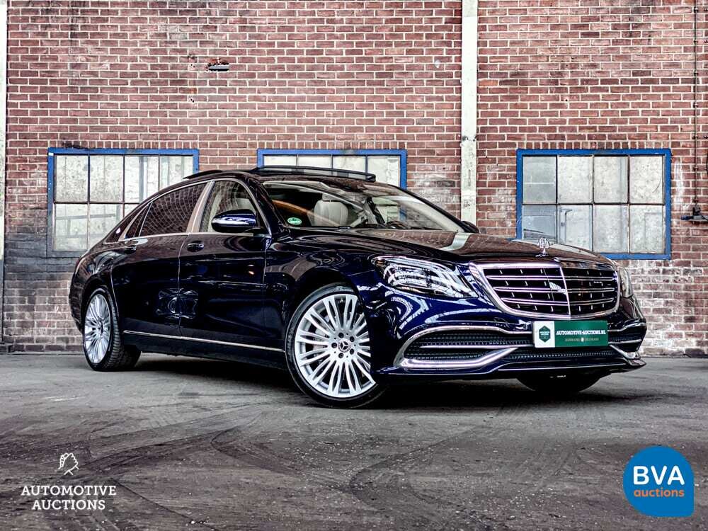 Mercedes-Benz Maybach S560 S-Klasse LANG 469pk Facelift 2018 ORG-NL, SG-782-B.