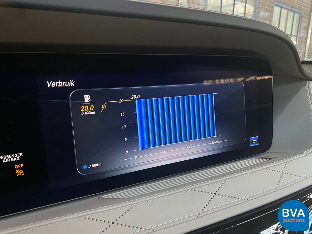 Mercedes-Benz Maybach S560 S-Klasse LANG 469pk Facelift 2018 ORG-NL, SG-782-B.