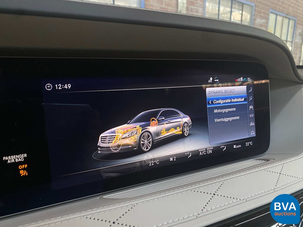 Mercedes-Benz Maybach S560 S-Klasse LANG 469pk Facelift 2018 ORG-NL, SG-782-B.