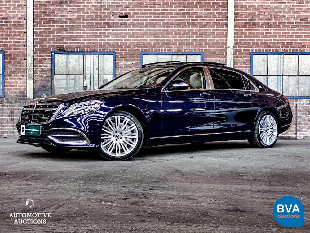 Mercedes-Benz Maybach S560 S-Klasse LANG 469pk Facelift 2018 ORG-NL, SG-782-B.