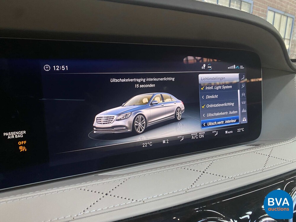 Mercedes-Benz Maybach S560 S-Klasse LANG 469pk Facelift 2018 ORG-NL, SG-782-B.