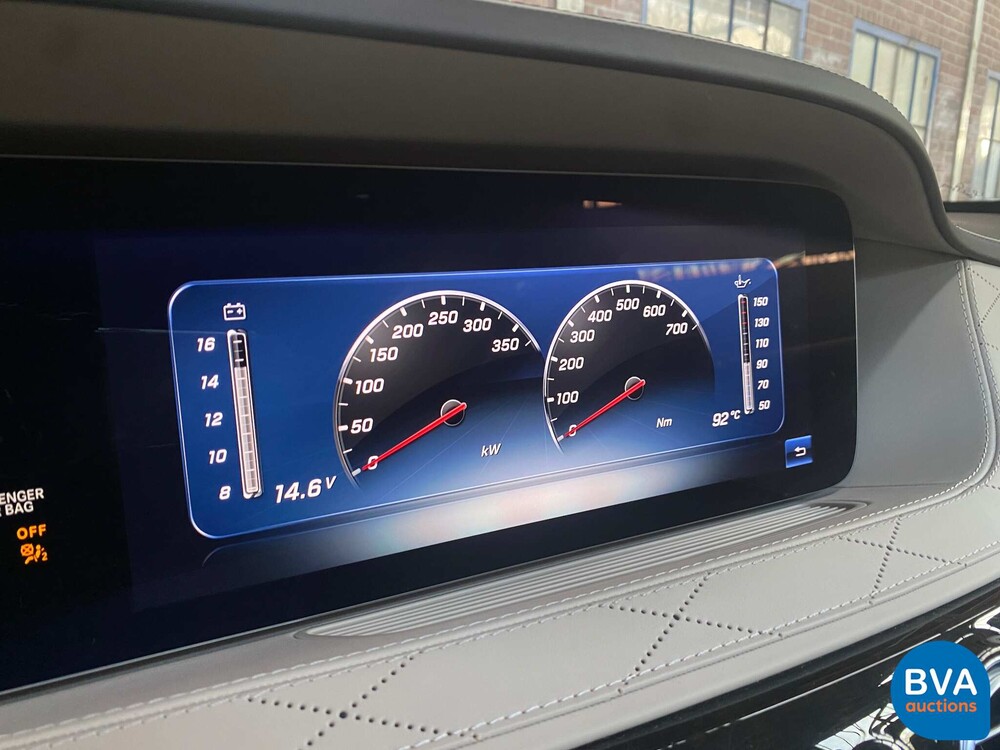 Mercedes-Benz Maybach S560 S-Klasse LANG 469pk Facelift 2018 ORG-NL, SG-782-B.