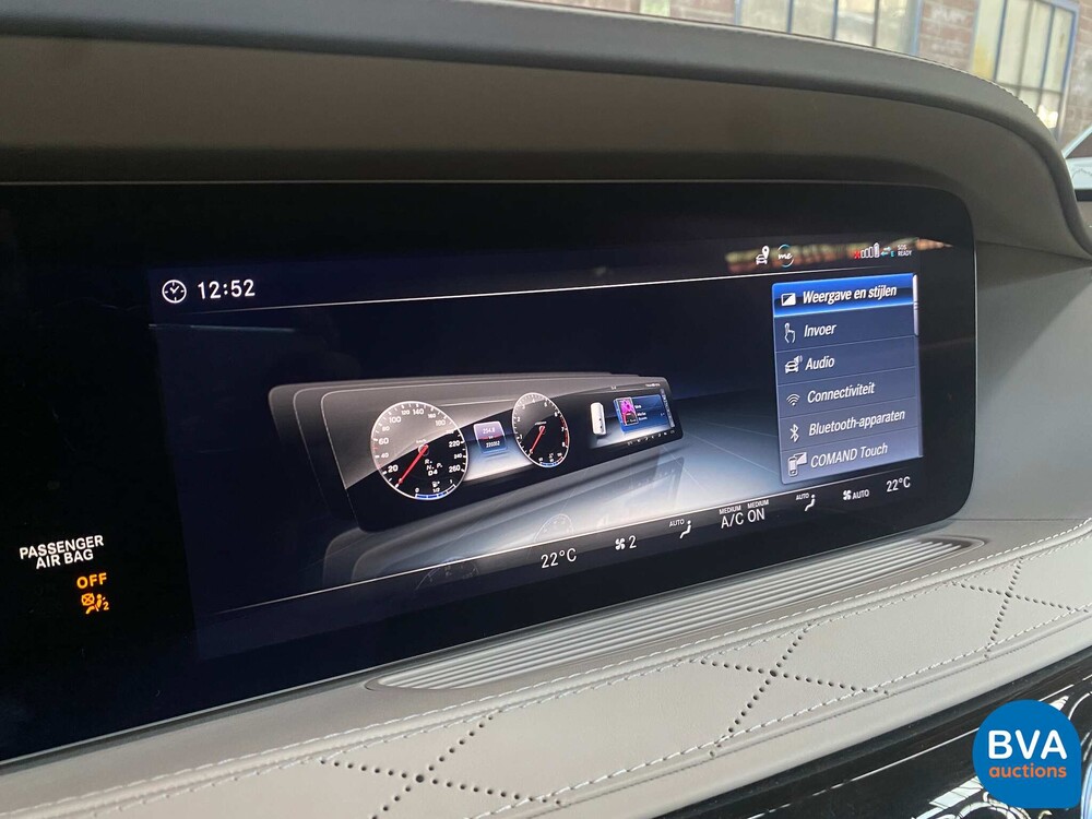 Mercedes-Benz Maybach S560 S-Klasse LANG 469pk Facelift 2018 ORG-NL, SG-782-B.