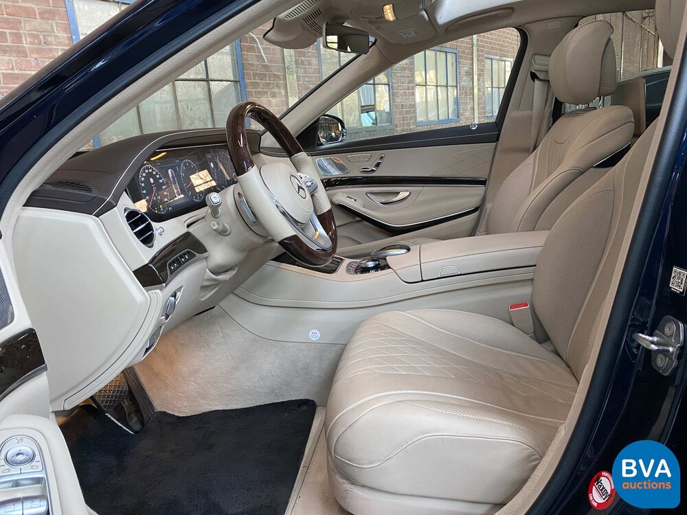 Mercedes-Benz Maybach S560 S-Klasse LANG 469pk Facelift 2018 ORG-NL, SG-782-B.