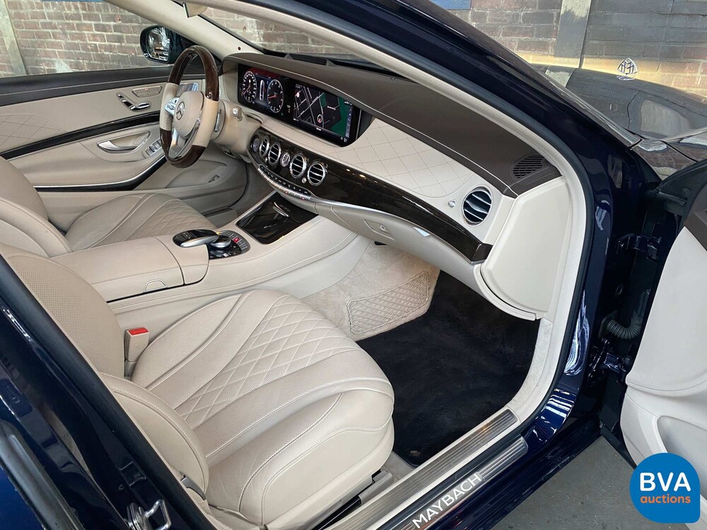 Mercedes-Benz Maybach S560 S-Klasse LANG 469pk Facelift 2018 ORG-NL, SG-782-B.