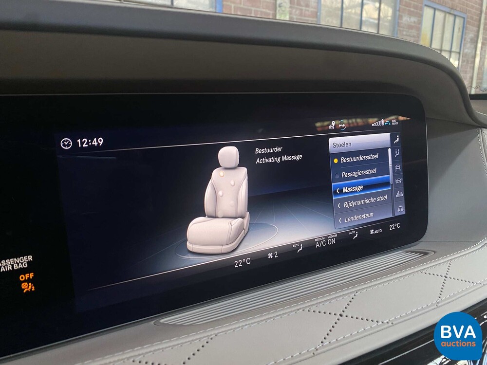 Mercedes-Benz Maybach S560 S-Klasse LANG 469pk Facelift 2018 ORG-NL, SG-782-B.