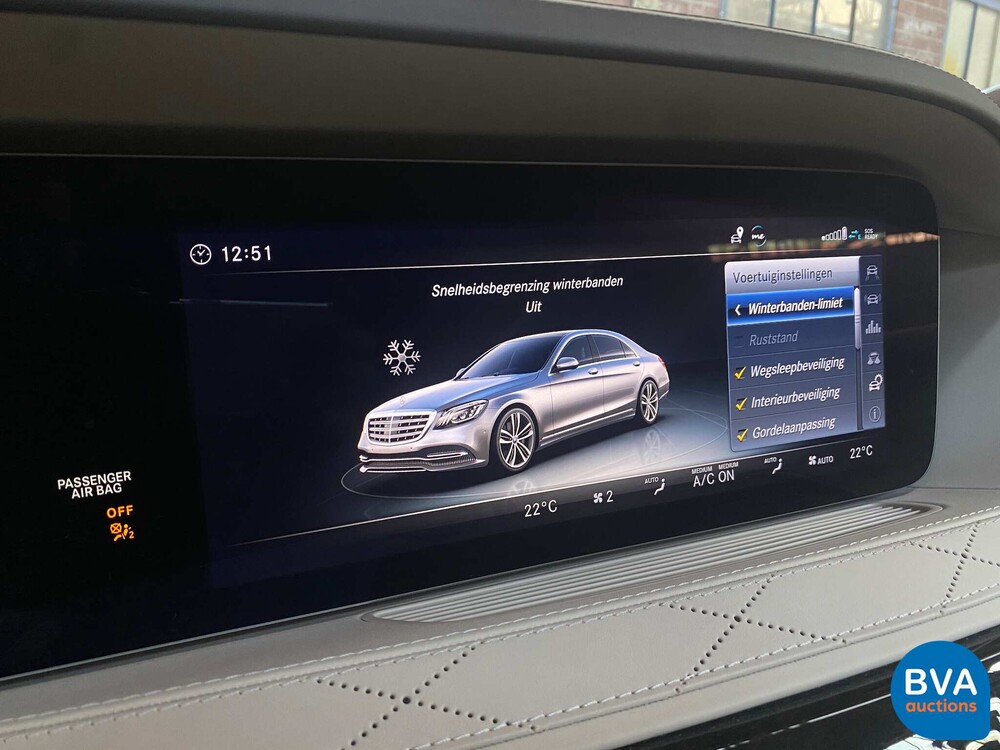 Mercedes-Benz Maybach S560 S-Klasse LANG 469pk Facelift 2018 ORG-NL, SG-782-B.