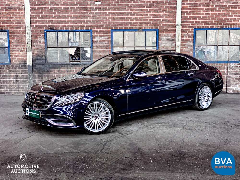 Mercedes-Benz Maybach S560 S-Klasse LANG 469pk Facelift 2018 ORG-NL, SG-782-B.