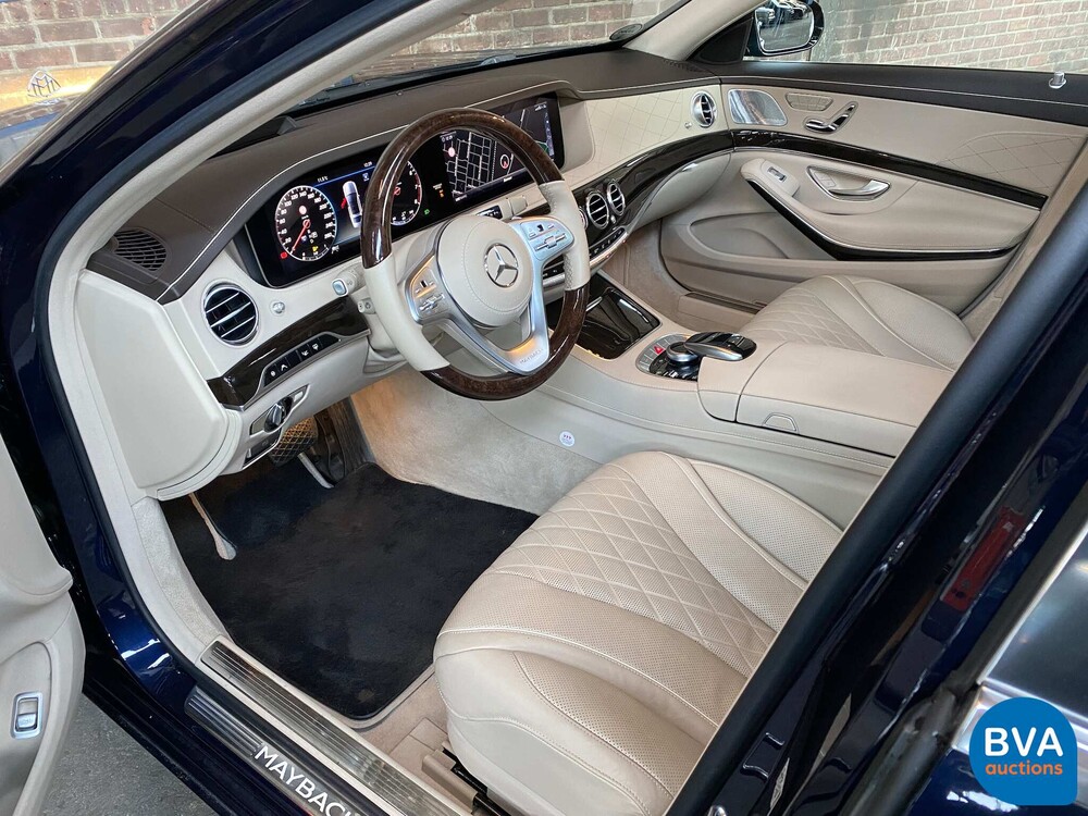 Mercedes-Benz Maybach S560 S-Klasse LANG 469pk Facelift 2018 ORG-NL, SG-782-B.