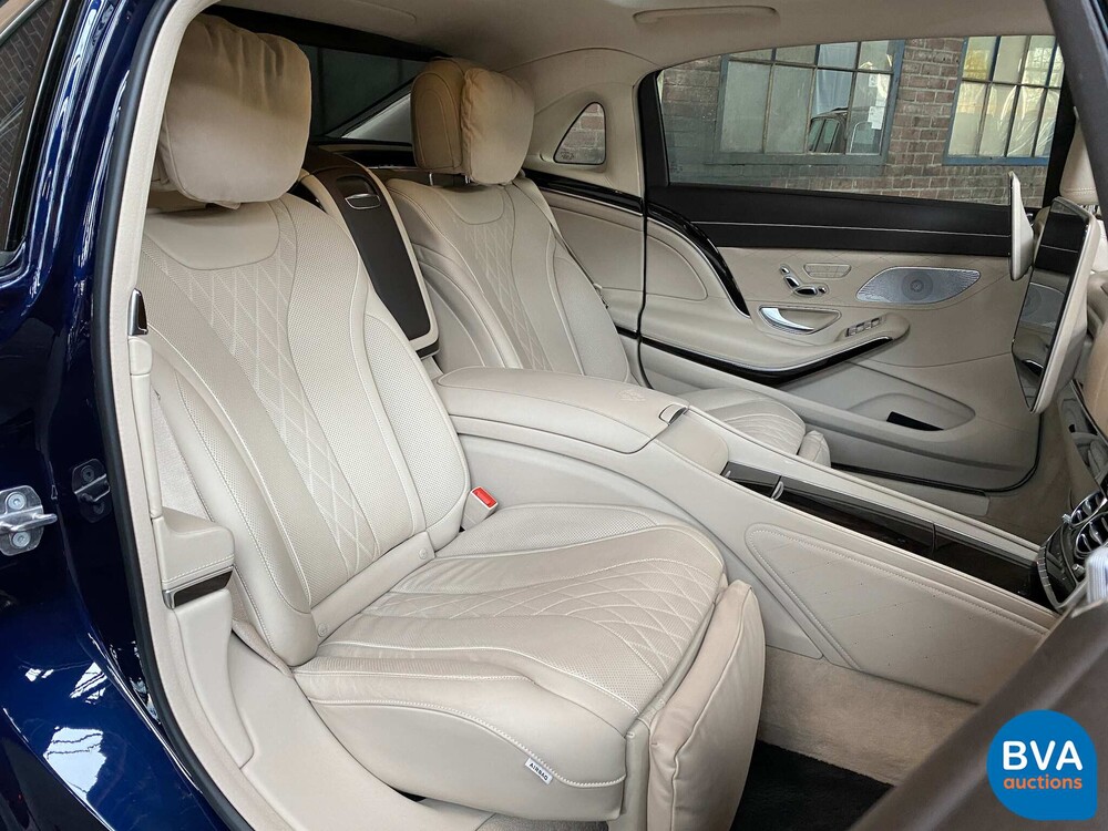 Mercedes-Benz Maybach S560 S-Klasse LANG 469pk Facelift 2018 ORG-NL, SG-782-B.