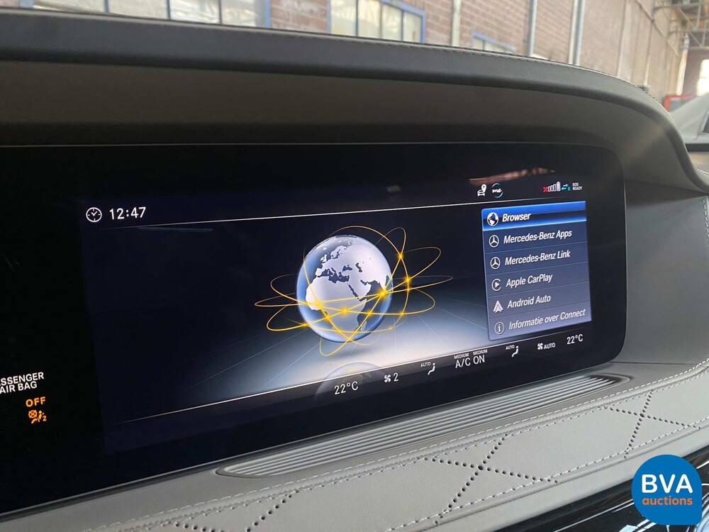 Mercedes-Benz Maybach S560 S-Klasse LANG 469pk Facelift 2018 ORG-NL, SG-782-B.