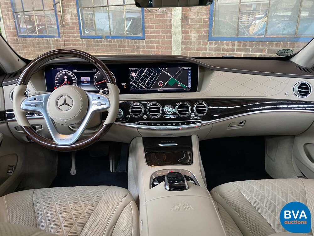 Mercedes-Benz Maybach S560 S-Klasse LANG 469pk Facelift 2018 ORG-NL, SG-782-B.
