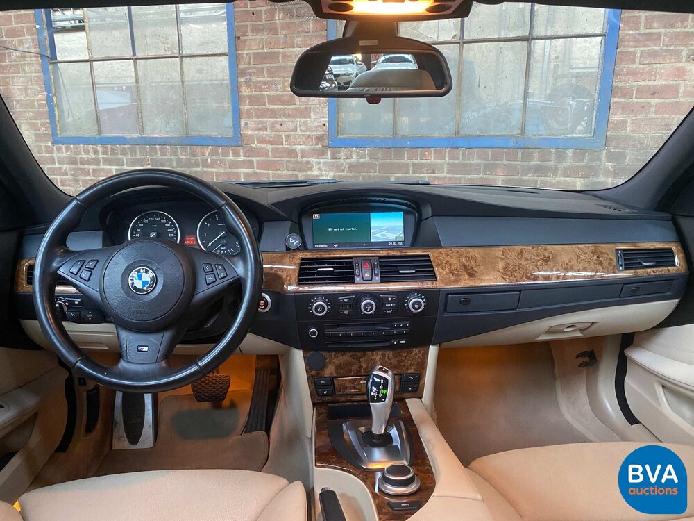 BMW 550i High Executive M Sport 367pk 2007 -YOUNGTIMER-.