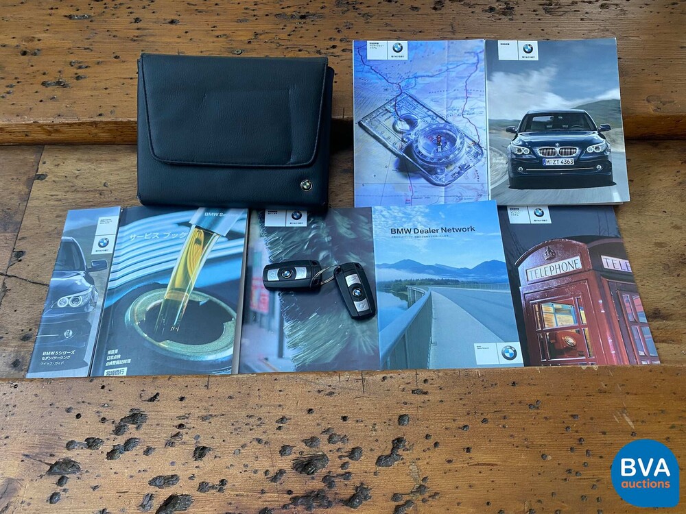 BMW 550i High Executive M Sport 367pk 2007 -YOUNGTIMER-.