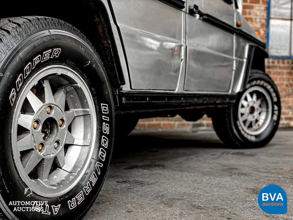 Mercedes-Benz 300GD Turbo Barndoors G-Klasse 125 PS 1980, P-061-DS.