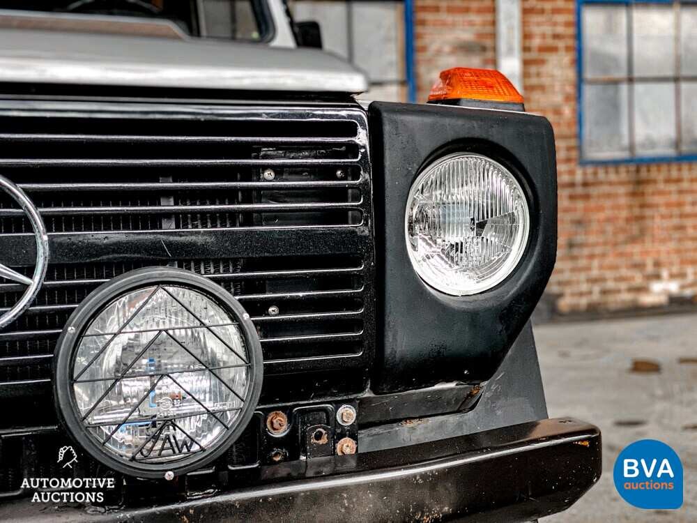 Mercedes-Benz 300GD Turbo Barndoors G-Klasse 125 PS 1980, P-061-DS.