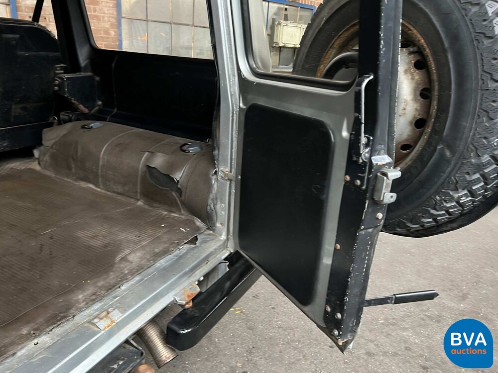Mercedes-Benz 300GD Turbo Barndoors G-Klasse 125 PS 1980, P-061-DS.