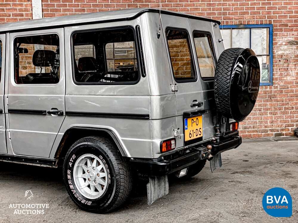 Mercedes-Benz 300GD Turbo Barndoors G-Klasse 125 PS 1980, P-061-DS.