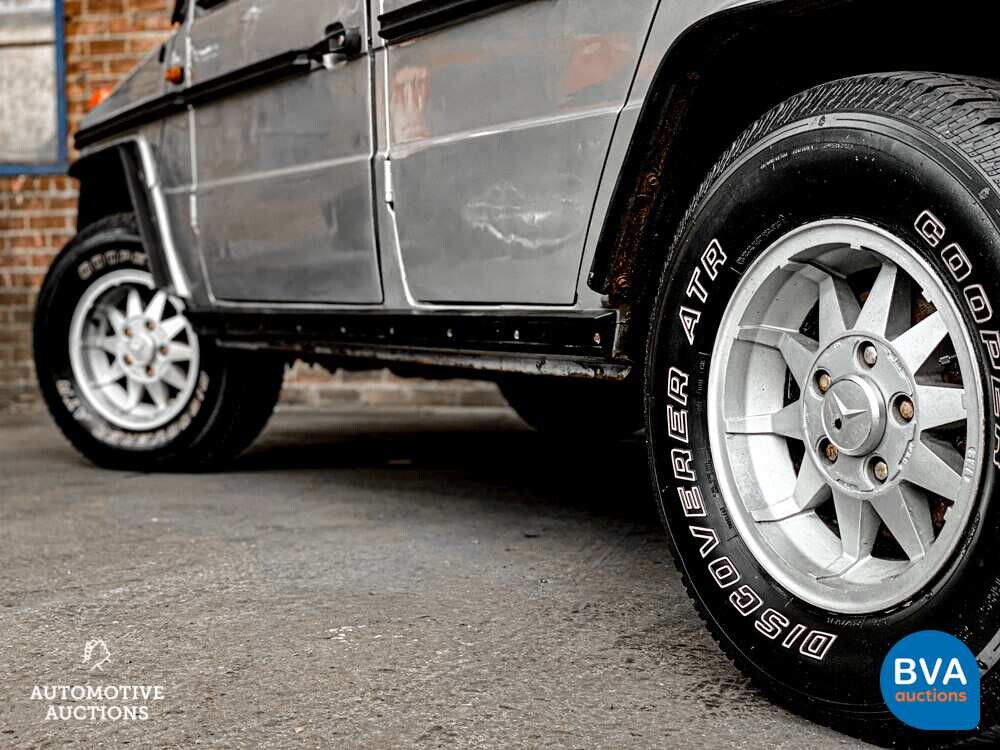 Mercedes-Benz 300GD Turbo Barndoors G-Klasse 125 PS 1980, P-061-DS.