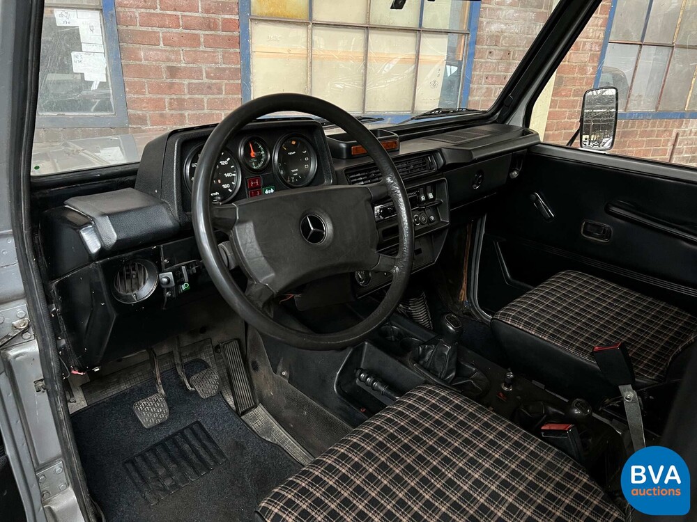 Mercedes-Benz 300GD Turbo Barndoors G-Klasse 125 PS 1980, P-061-DS.