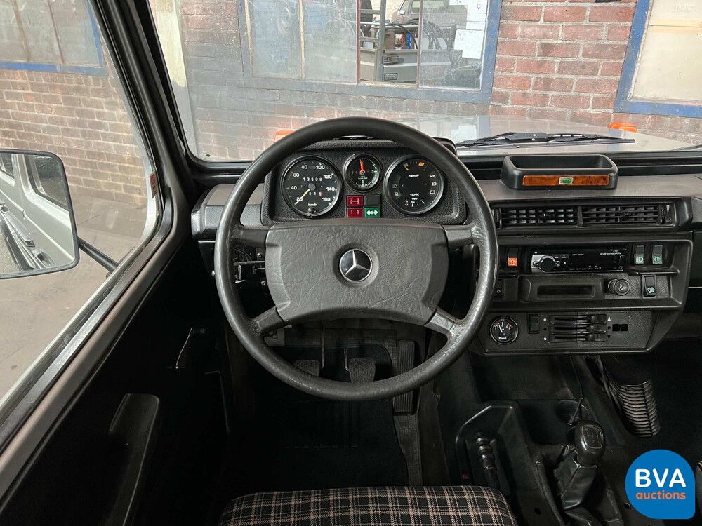 Mercedes-Benz 300GD Turbo Barndoors G-Klasse 125 PS 1980, P-061-DS.