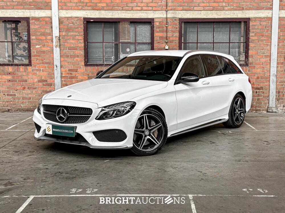 Mercedes-Benz C450 AMG Estate C-klasse V6 367pk 2016, ZN-456-J